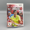 TOP SPIN 4 für Nintendo Wii in OVP mit Anleitung (2K Sports) Disc geschliffen!