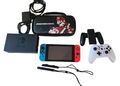 Nintendo Switch Konsole mit Joy-Con - Neon-Rot/Neon-Blau HAC-001(-01) 2. Version