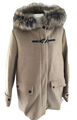 Zara Kids Dufflecoat Jacke 164 Kapuze Webpelz Camel Wollmantel Neu 13 / 14