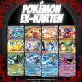 Pokemon Karten Sammlung ex AUSWAHL 151 Karmesin Purpur DEUTSCH GLURAK TURTOK