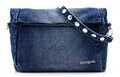 Desigual Love Denim Hand Bag Schultertasche Utensilientasche Denim Raw blau Neu