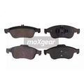 1x ORIGINAL® Maxgear 19-1992 Bremsbelagsatz, Scheibenbremse Vorne, exkl.