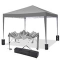 3x3m Pavillon Wasserdicht Faltpavillon Pop Up Partyzelt Gartenzelt UV Schutz