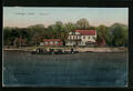 Ansichtskarte Coswig /Anh., Elbterrasse vom Wasser aus 1919 