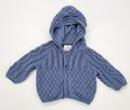 Next Warmes Geknöpftes Strickpullover Hoodie für Jungen in Gr. 62 (0-3 M)