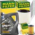 MANN INSPEKTIONSPAKET+5L MANNOL 507 5W-30 ÖL passend für A4 B9 A5 F5 Q5 2-4.0TDI