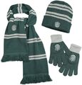 Harry Potter Slytherin Unisex Schal grün/grau one size