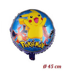 Poke-Mon Folienballon Pika-Chu Ballons Für 3-9 Kinder Geburtstag Junge Party