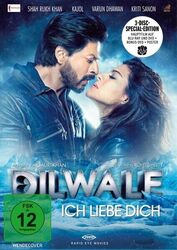 DILWALE-ICH LIEBE DICH (3 DI - KHAN,SHAH RUKH  3 BLU-RAY NEU