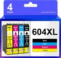 4 XXL Patronen für Epson 604XL Expression Home XP-2200 2205 3200 3205 4200 4205