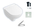 SET VILLEROY&BOCH O.NOVO COMPACT TIEFSPÜL-WC WAND-WC SPÜLRANDLOS+SITZ 5688R001