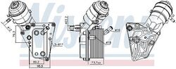 NISSENS Ölkühler, Motoröl  u.a. für CADILLAC, FIAT, OPEL, SAABDie Nr.1* für Autoteile: Top-Preis-Leistungs-Verhältnis