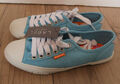 Super Dry Sneaker Gr. 38 US 7 UK 5 NEU Blau   ) Chucks