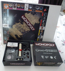 MONOPOLY GAME OF THRONES SAMMLERAUSGABE SEHR GUTER ZUSTAND