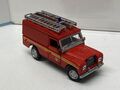 Hongwell Land Rover Serie 3 109 WB Feuerwehr- und Rettungslackierung Maßstab 1/43