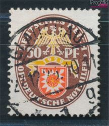 Briefmarken Deutsches Reich 1929 Mi 434 geprüft gestempelt Flaggen und Wa (10221