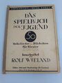 Das Spielbuch der Jugend. 50 Volkslieder und Stückchen für Klavier Wieland, Rolf