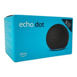 Amazon Echo Dot 5. Generation Smart Lautsprecher mit Alexa Anthrazit Schwarz