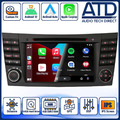 Android Radio für Mercedes E-Klasse W211 Auto CarPlay GPS DAB BT SatNav Head Unit