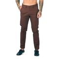 Herren Chinohose schokoladenbraun schmale Passform Golfhose Freizeithose alle Größen UK