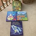 4 x Usborne Flap Books See Inside Your Body, Space, How Things Work, Sports