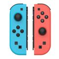 Joy Con Controller 2er Set LED, Wireless Gamepad Nintendo Switch/OLED Rot Blau