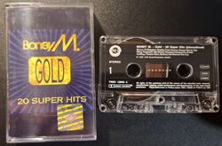 Boney M. – Gold - 20 Super Hits 1992 MC Cassette