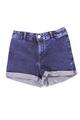 ✅ H&M Jeansshorts Shorts für Damen Gr. 36, S blau aus Baumwolle ✅