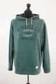 O'Neill Herren Hoodie Sweatshirt M grün dunkelgrün Motiv Kapuze Sweat Baumwolle