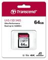 Transcend SDXC 340S 64GB UHS-I U3 A1 V30 Profi Speicherkarte 64 GB OVP