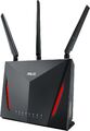 ASUS RT-AC86U - WLAN Router - 4-Port Switch - GigE - 802.11abgnac - Dual Ban