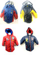 Winterjacke Steppjacke Jungen Super Mario oder Super Wings, warm gefüttert