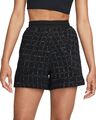 Nike Damen Yoga Kurze Hose Therma-FIT Luxe Shorts DV4320-010 Bermuda Sport S