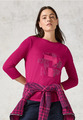 CECIL | Shirt mit Print | Farbe: jewel pink 34925, 322086