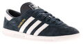 Adidas Originals Herren Sneaker Hamburg Leder Schnürer Navy UK Größe