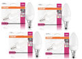 4 x Osram LED Kerze Star Classic B25 4W=25W E14 250lm 2700K WarmWhite 15.000h