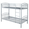 Metall Etagenbett Stockbett Bett teilbar teilbar in Einzelbetten 190 x 90cm 