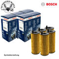 Bosch Ölfilter 5x für  Audi A1 Q5 Seat Ibiza Leon Skoda Rapid VW CC