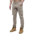 Enzo Jeans Herren Cargo Kampfhose Chino Baumwolle Denim Arbeitshose alle UK Größen