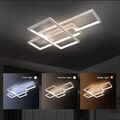 ZMH Dimmbar LED Deckenlampe Deckenleuchte Schlafzimmer Bad Wohnzimmer 3 Rahmen