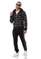 Redbridge Herren Jogginganzug Set Sweat Track-Suit Kapuzenpullover Jogginghose