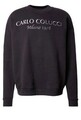 Carlo Colucci Sweatshirt / Pullover 'Milano 1978' in Schwarz Gr. L