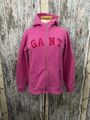 Gant Kapuzen Sweatjacke Sweatshirt Hoodie Kapuzenpulli Basic pink Gr. M