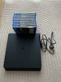 Sony PlayStation 4 Slim 500GB Spielkonsole - Schwarz (CUH-2216A)+Spiele