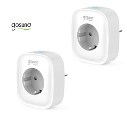 (2x) Gosund SP1 Smart WLAN Steckdose 3650W App Alexa Stromverbrauch messen Timer