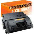 4x Toner XXL für HP CE390X CE 390 X CE390 X CE 390X Laserjet Enterprise