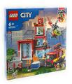 LEGO 60320 City Feuerwache Feuerwehr Feuerwehrauto Hubschrauber Feuerwehrstation