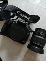 Canon EOS 400D XTi 10.1 MP SLR-Digitalkamera Kit mit EF-S 18-55mm f/3.5-5.6...