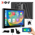 XGODY 7" 4K+1080P Dashcam Car DVR Kabelloses CarPlay Dual HD Autokamera-Recorder