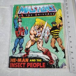 Masters Of The Universe Vintage MOTU - Mini Comic HE-MAN AND THE INSECT PEOPLE B